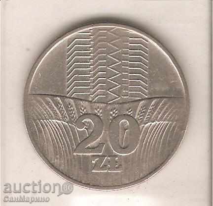 + Poland 20 zloty 1976