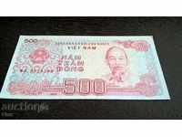 Banknote - Vietnam - 500 dollars UNC | 1988g.