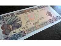 Banknote - Guinea - 100 francs UNC | 2012