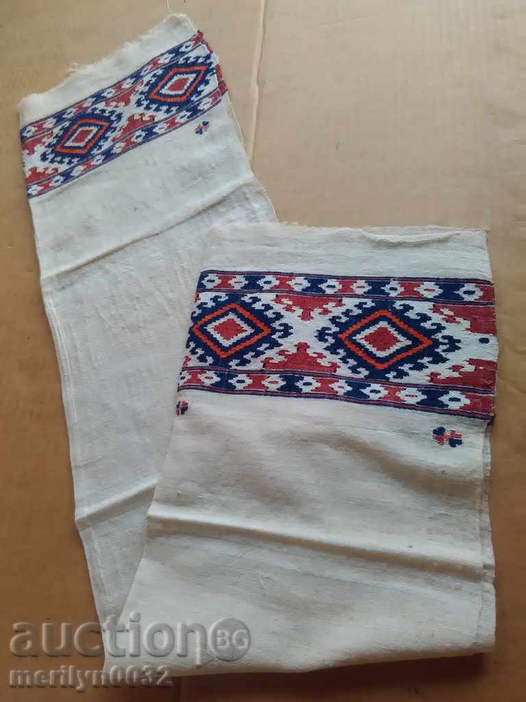 An old hand-woven cloth embroidery - 6
