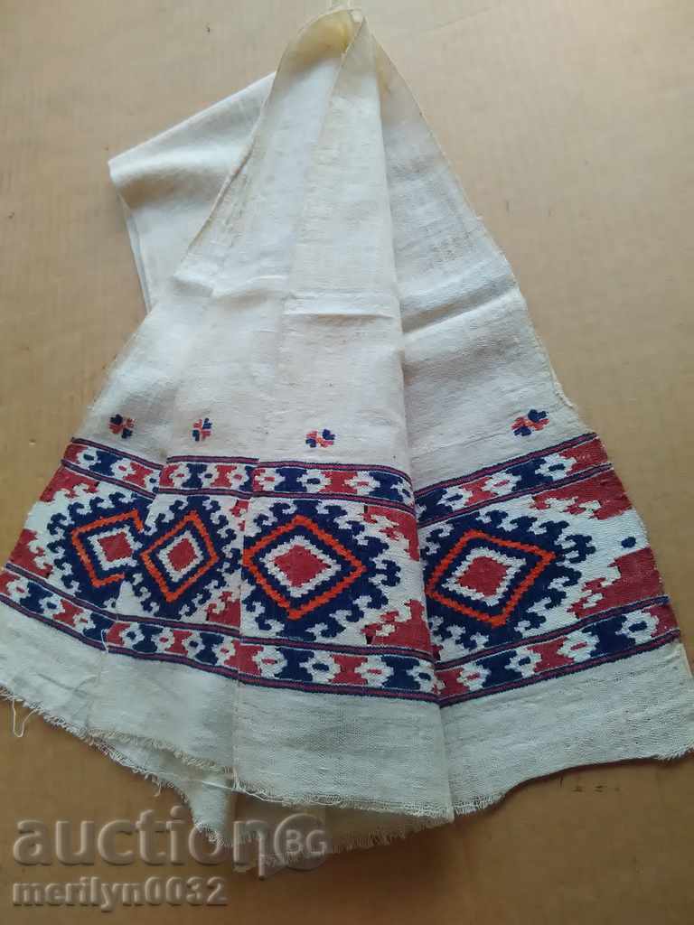 An old hand-woven cloth embroidery - 7
