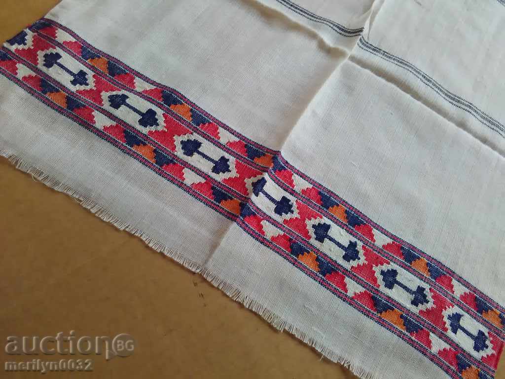 An old hand-woven cloth embroidery - 6 An old hand-woven cloth embroidery - 6