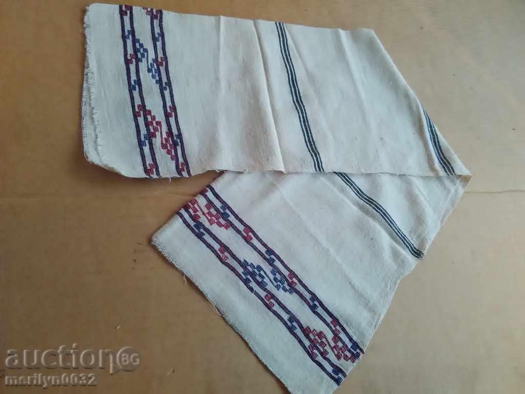 Auction An old hand-woven cloth embroidery Auction An old hand-woven cloth embroidery