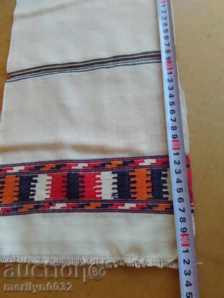 An old hand-woven cloth embroidery - 5