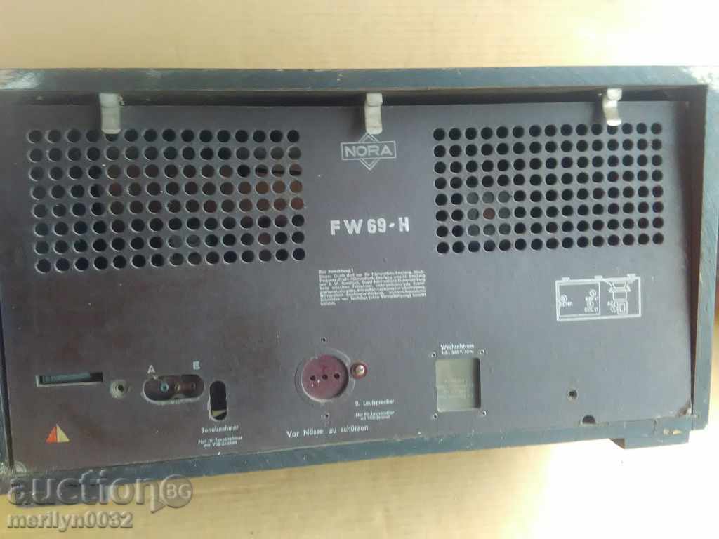 Old radio Nora, radio, lamp - 5 Old radio Nora, radio, lamp - 5