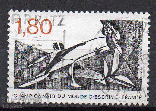 1981. France. World Fencing Championship.