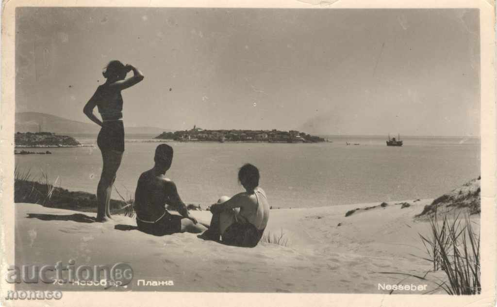Παλιά καρτ-ποστάλ - Nessebar Beach