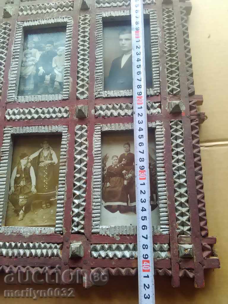 Auction Framed photos shepherd wood carving 20th in photo UNIQUE Auction Framed photos shepherd wood carving 20th in photo UNIQUE