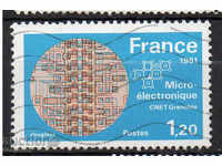 1981. Franța. Tehnologie. Microelectronică.