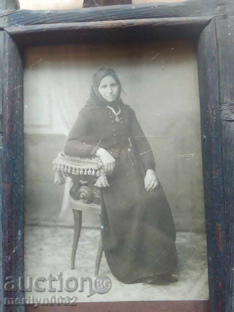 Auction Framed photos shepherd wood carving 20th in photo UNIQUE Auction Framed photos shepherd wood carving 20th in photo UNIQUE