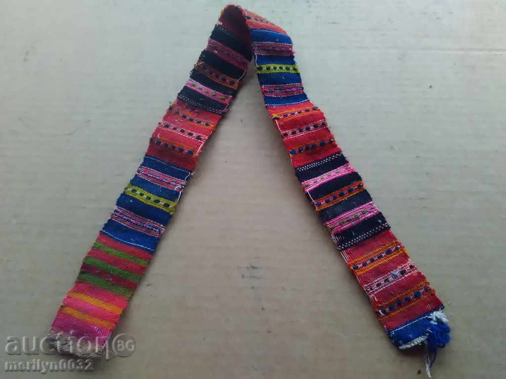 An old hand-knotted belt for a girl belt belt costume with price 47.00 BGN | € 24.03 An old hand-knotted belt for a girl belt belt costume with price 47.00 BGN | € 24.03