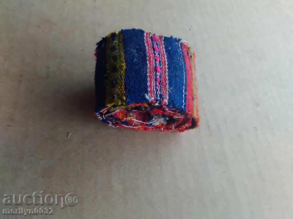 An old hand-knotted belt for a girl belt belt costume - 5 An old hand-knotted belt for a girl belt belt costume - 5