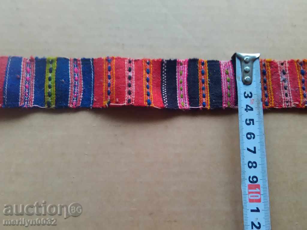 An old hand-knotted belt for a girl belt belt costume - 6 An old hand-knotted belt for a girl belt belt costume - 6