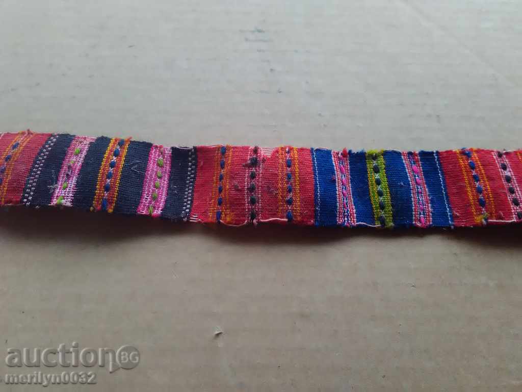 An old hand-knotted belt for a girl belt belt costume - 7 An old hand-knotted belt for a girl belt belt costume - 7