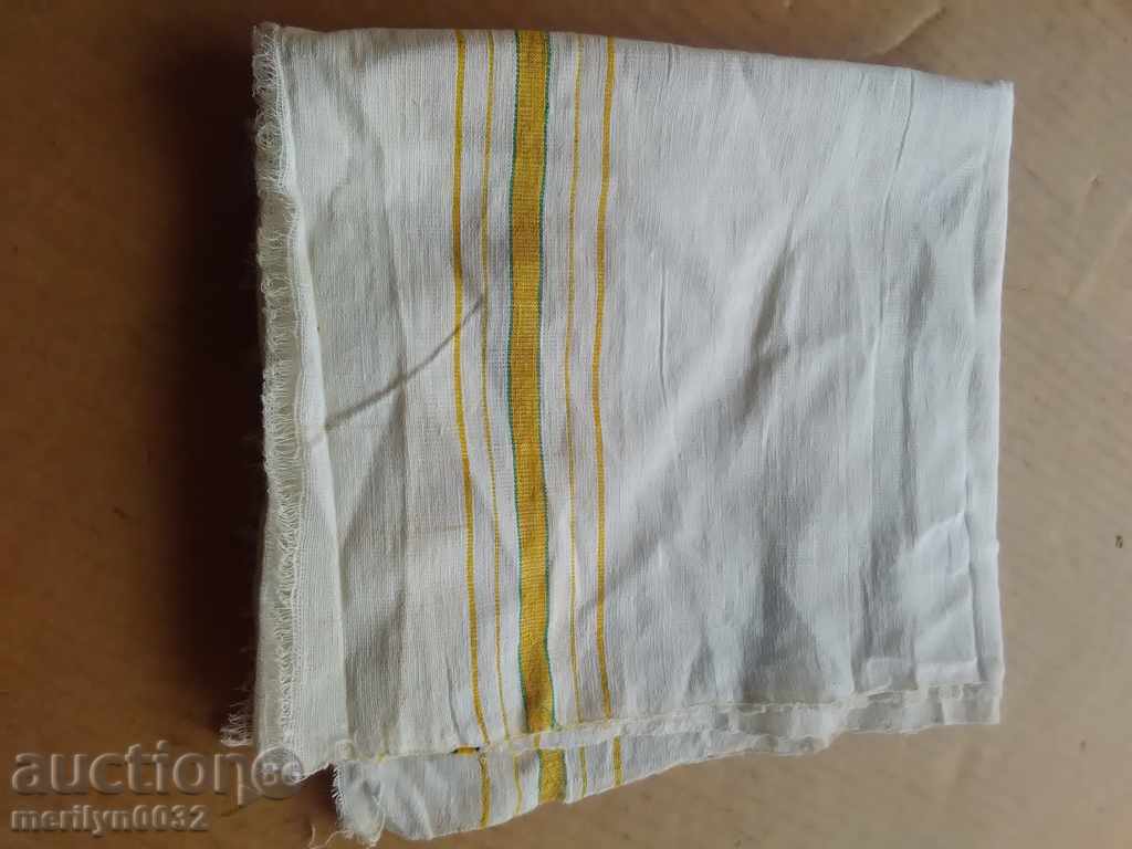 An old hand-woven cloth embroidery - 7