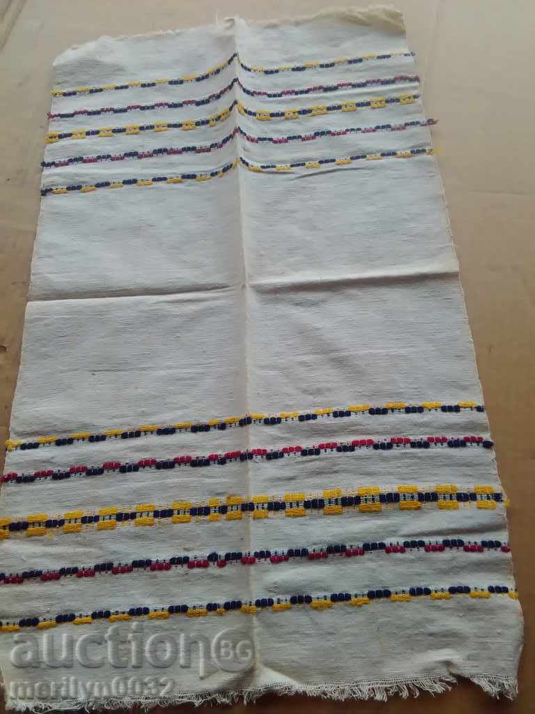An old hand-woven cloth embroidery - 6 An old hand-woven cloth embroidery - 6