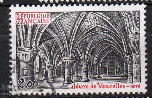 1981. Franța. Notre Dame Abbey, Abbey în Sev. Franța.