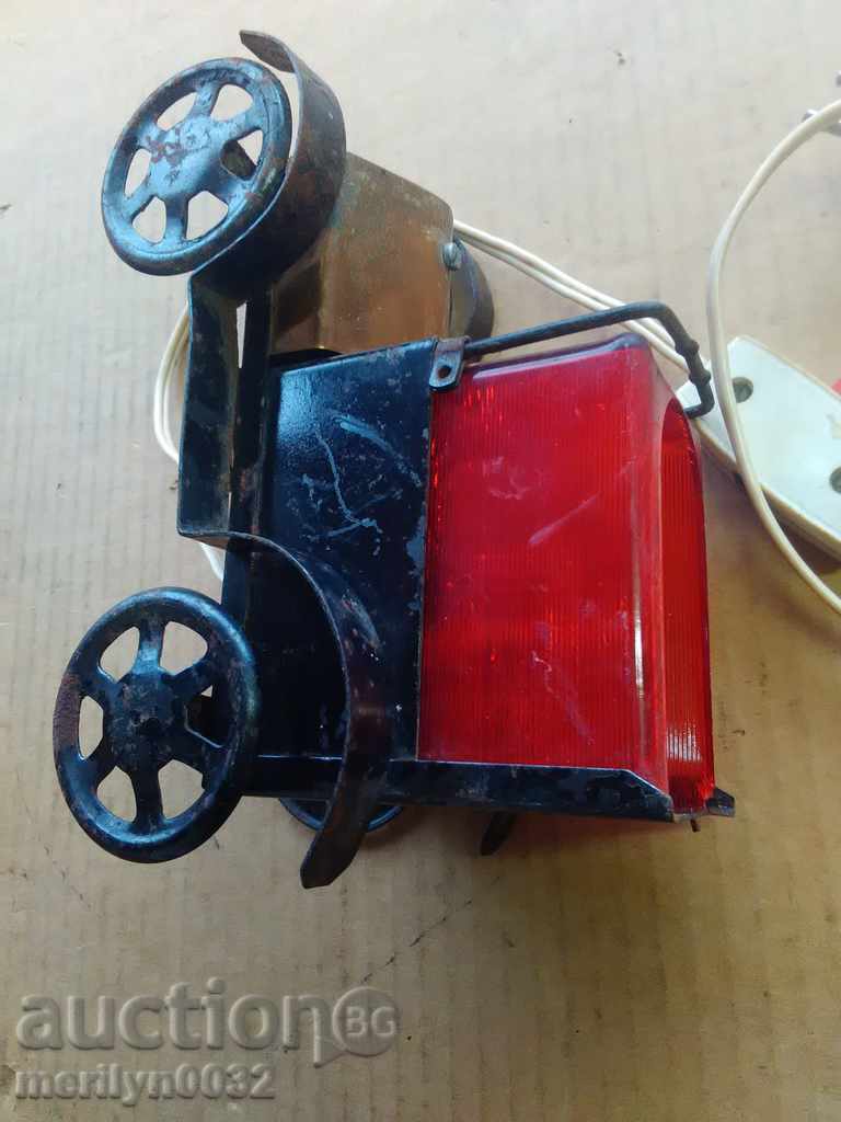 Ηλεκτρικό αυτοκίνητο νυχτερινής λάμπας από τη δεκαετία του '70 NRB - 6 Ηλεκτρικό αυτοκίνητο νυχτερινής λάμπας από τη δεκαετία του '70 NRB - 6