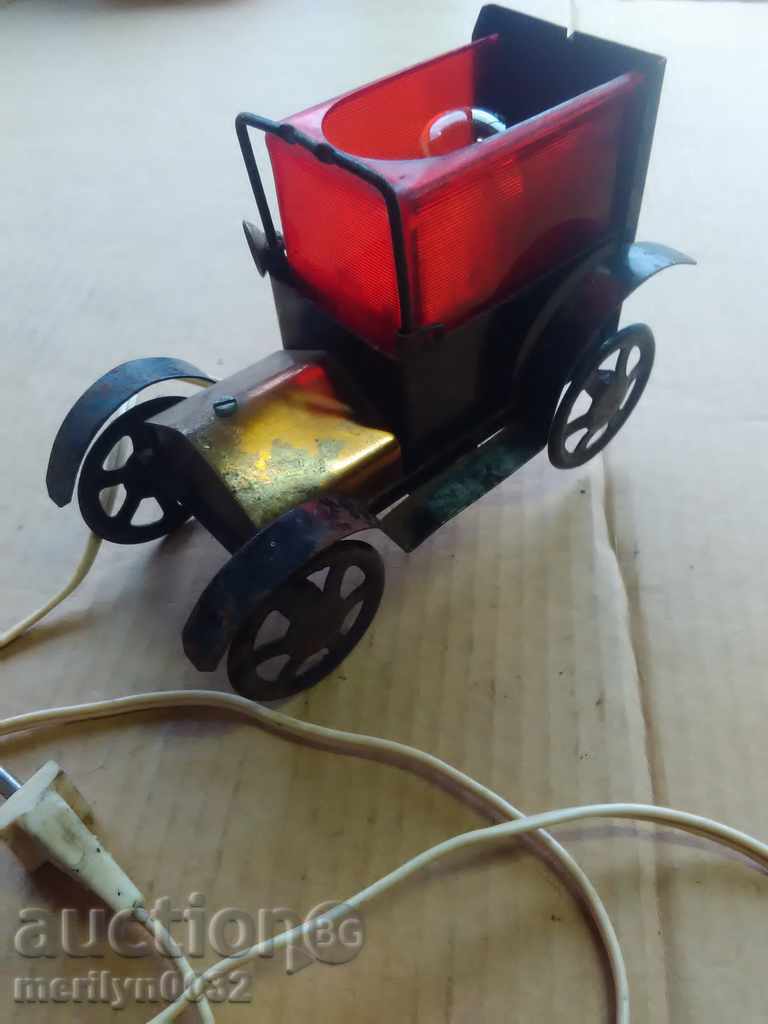 Ηλεκτρικό αυτοκίνητο νυχτερινής λάμπας από τη δεκαετία του '70 NRB - 7 Ηλεκτρικό αυτοκίνητο νυχτερινής λάμπας από τη δεκαετία του '70 NRB - 7