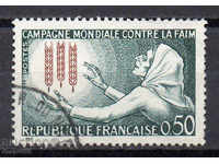 1963. France. Fight against hunger.