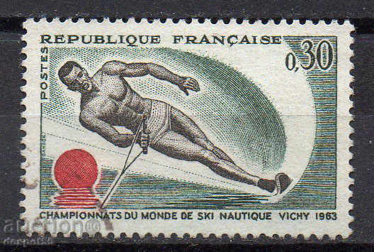 1963. Γαλλία. Παγκόσμιο Κύπελλο θαλάσσιο σκι.