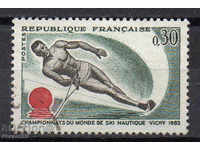 1963. France. World Water Ski Championship.