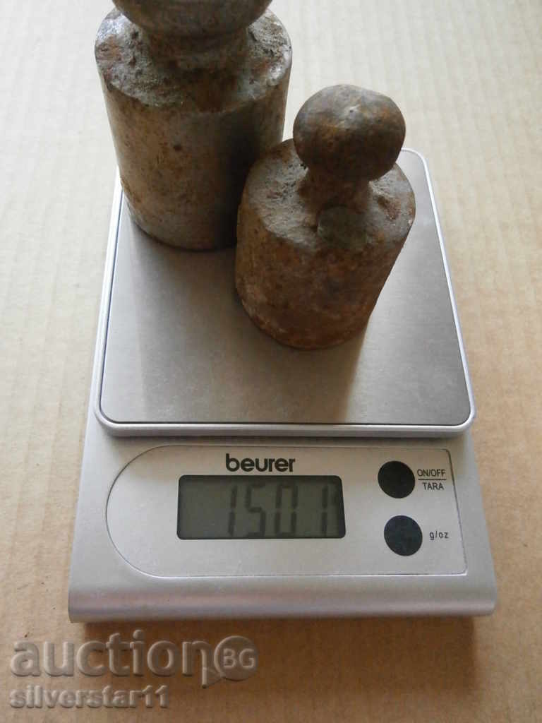 weighing exaggy 1 kilogram and half weights lot set - 5 weighing exaggy 1 kilogram and half weights lot set - 5