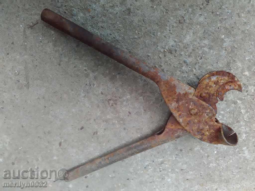 Auction Profiled pliers for bergamon tube early wounds, Bulgaria Auction Profiled pliers for bergamon tube early wounds, Bulgaria