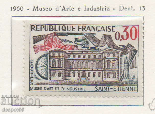 1960. Franța. Muzeul de Arta si Industrie, Saint Etienne