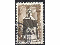 1961. Γαλλία. Ο πατέρας Lakorder Καθολική ιεροκήρυκας.
