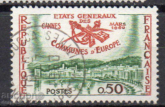 1960. Франция. 5-та асамблея на европейските кметове.