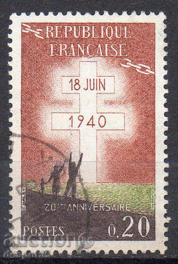 1960. Γαλλία. ομιλία του Ντε Γκωλ και η αρχή της Αντίστασης.