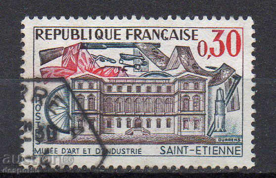 1960. Franța. Muzeul de Arta si Industrie, Saint Etienne