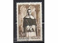 1961. Franța. predicator Părinte Lakorder catolic.