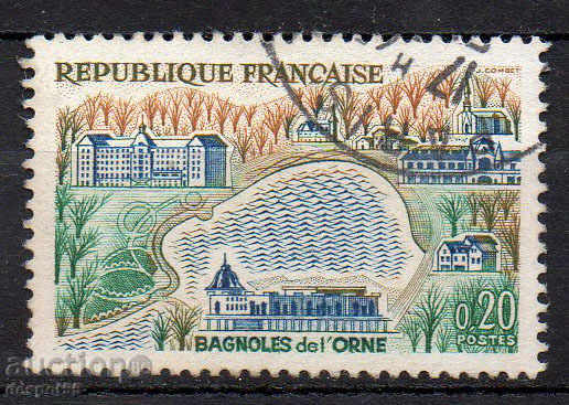 1961. Γαλλία. Bagnoles-de-l'Orne, γαλλικά δήμου.