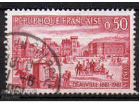 1961. France. Deauville, French coastal municipality.