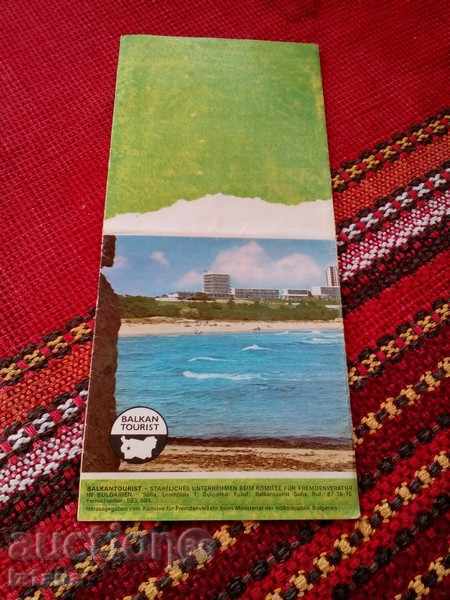 Brochure Balkantourist with price 5.00 BGN | € 2.56 Brochure Balkantourist with price 5.00 BGN | € 2.56