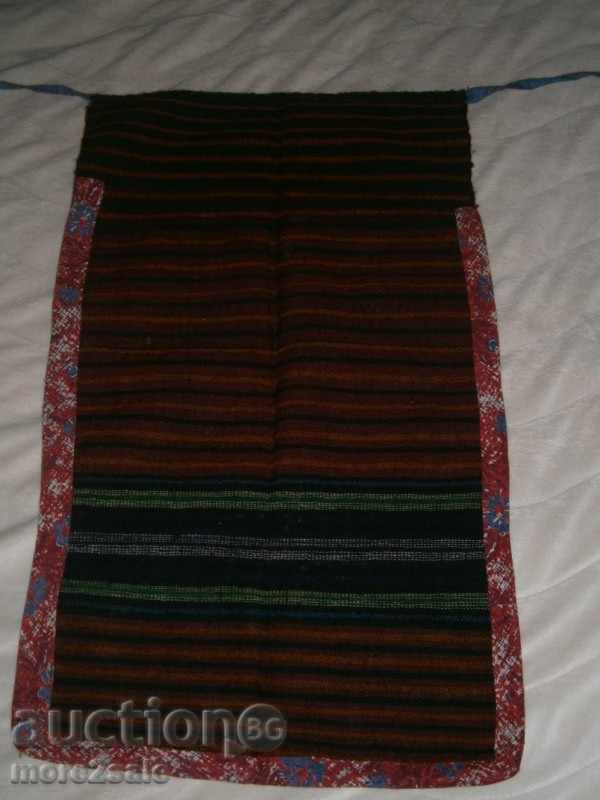 Delivery of Old apron for costume - handmade - 5-fold folklore Delivery of Old apron for costume - handmade - 5-fold folklore