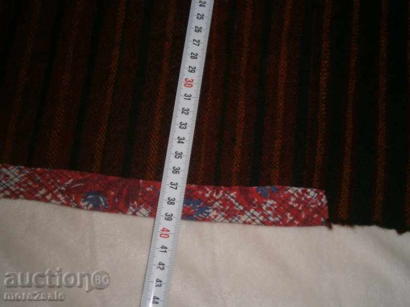 Old apron for costume - handmade - 5-fold folklore - 6 Old apron for costume - handmade - 5-fold folklore - 6