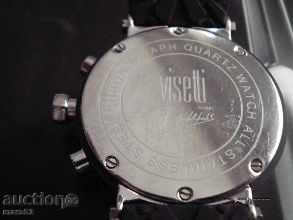 VISETTI chronograph watch with price 220.00 BGN | € 112.48 VISETTI chronograph watch with price 220.00 BGN | € 112.48