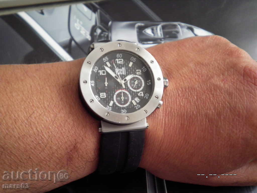 Delivery of VISETTI chronograph watch Delivery of VISETTI chronograph watch
