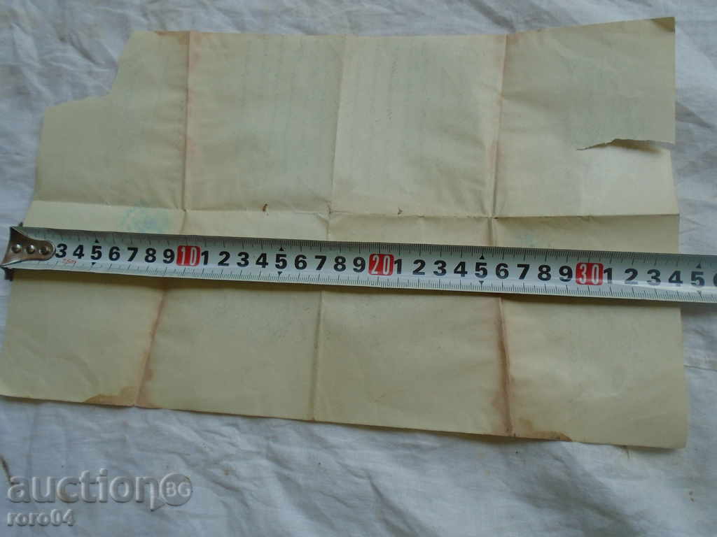 1900 STAR DOCUMENT WITH PARAPTS AND PRINTS - 7