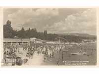 Old postcard - Varna, Beach