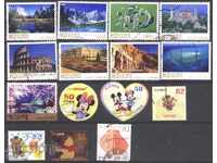 15 Stamped Brands Views Architecture MIX Japan Lot KL70