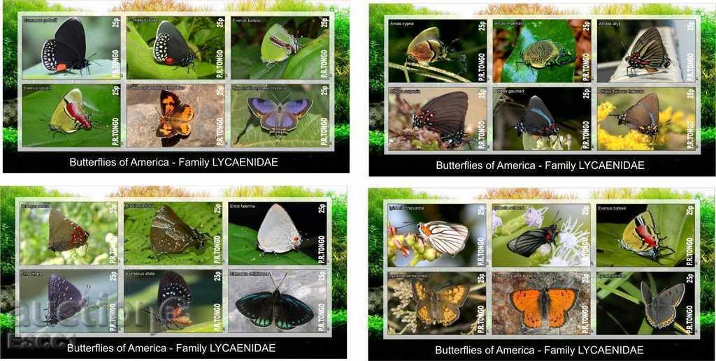 Καθαρίστε μπλοκ Πανίδα Πεταλούδες 2017 Τόνγκα με τιμή 40.00 BGN | € 20.45 Καθαρίστε μπλοκ Πανίδα Πεταλούδες 2017 Τόνγκα με τιμή 40.00 BGN | € 20.45