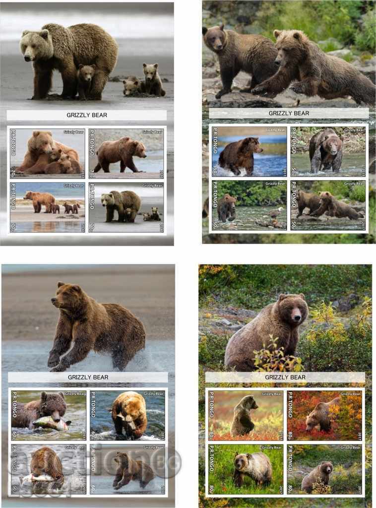 Καθαρίστε μπλοκ Πανίδα grizzly 2017 Τόνγκα