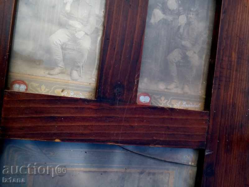 Auction Ancient photograph, frame by Alexander Vladikov Auction Ancient photograph, frame by Alexander Vladikov