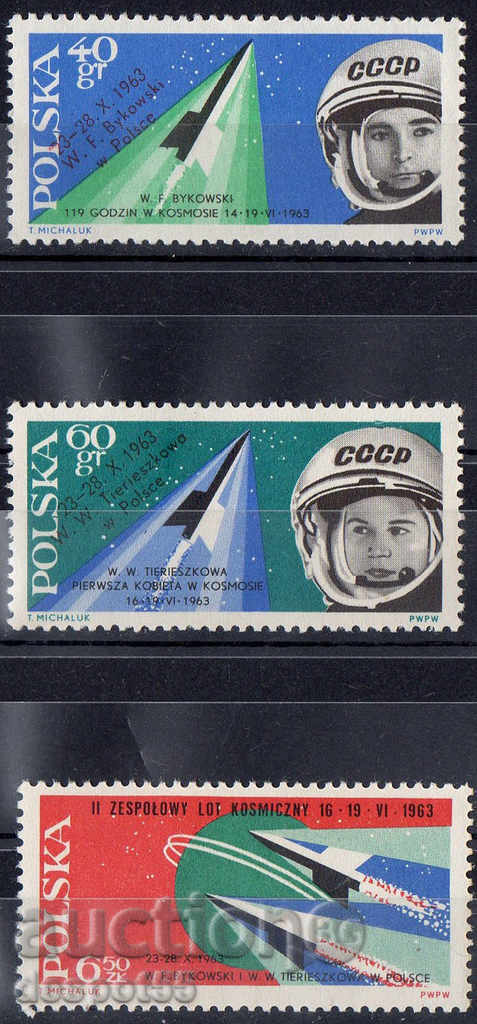 1963. Η Πολωνία. Κοινή διαστημική πτήση - επίσκεψη.
