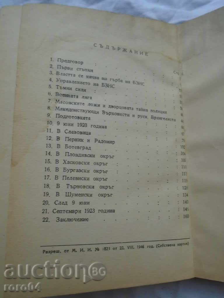 ΝΙΚΟΛΑ AGANSKI - 1923 - 6 ΝΙΚΟΛΑ AGANSKI - 1923 - 6