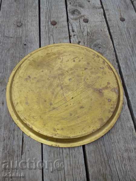 An old brass tray - 5 An old brass tray - 5